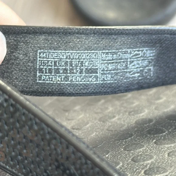 Vionic women’s tide Black sequins Flip Flops size 11 - Picture 4 of 6